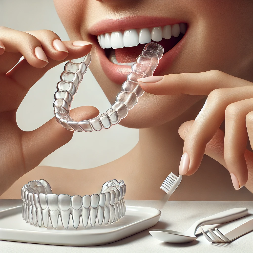Alinhadores Invisalign fáceis de remover