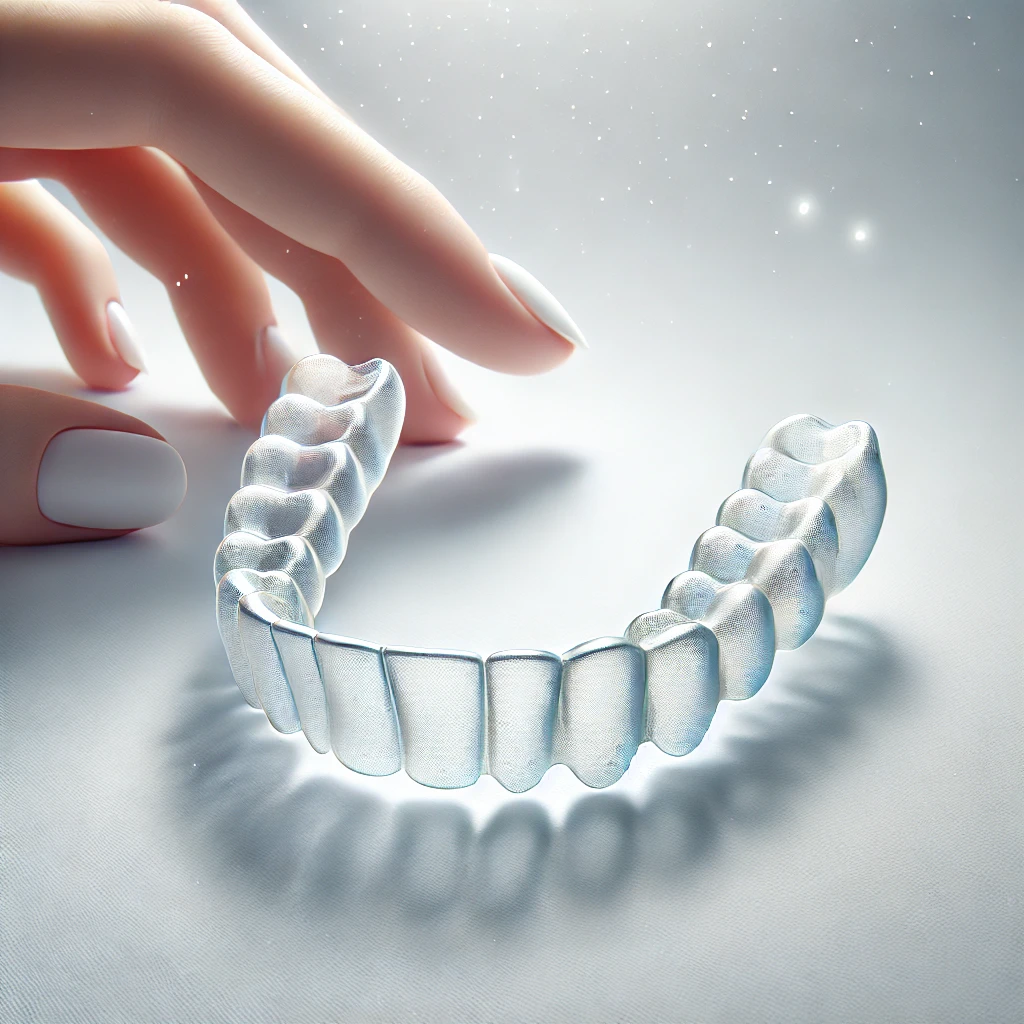 Alinhadores Invisalign transparentes e quase invisíveis